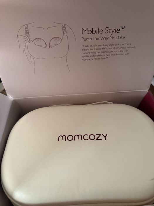 Bomba Tira-Leite Elétrica Momcozy Mobile Style M6 Dupla + Sacos Oferta