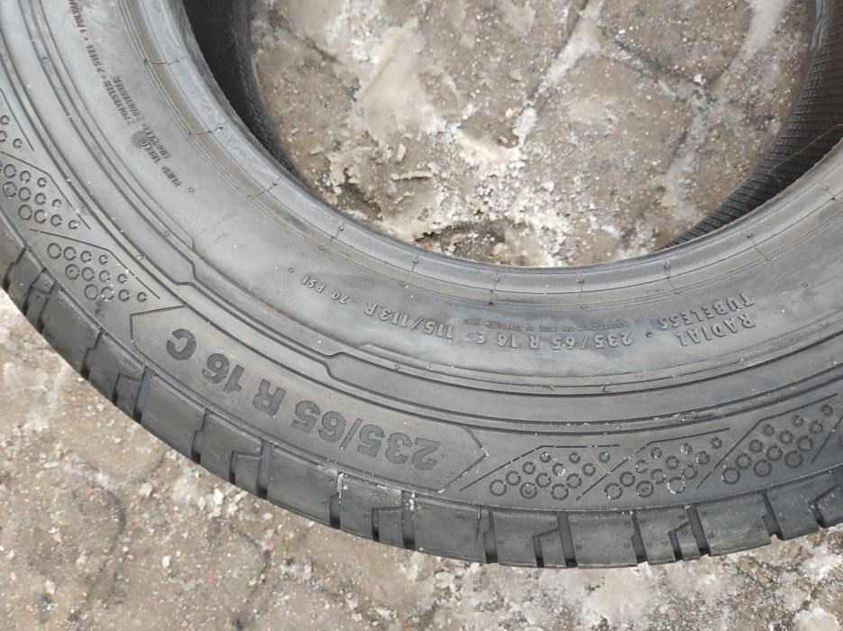 235.65.16c jedna opona Continental VanContact 200 bez zużycia