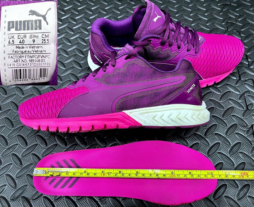 Кроссовки Puma Размер 39 Оригинал Почти новые Беговые Фитнес