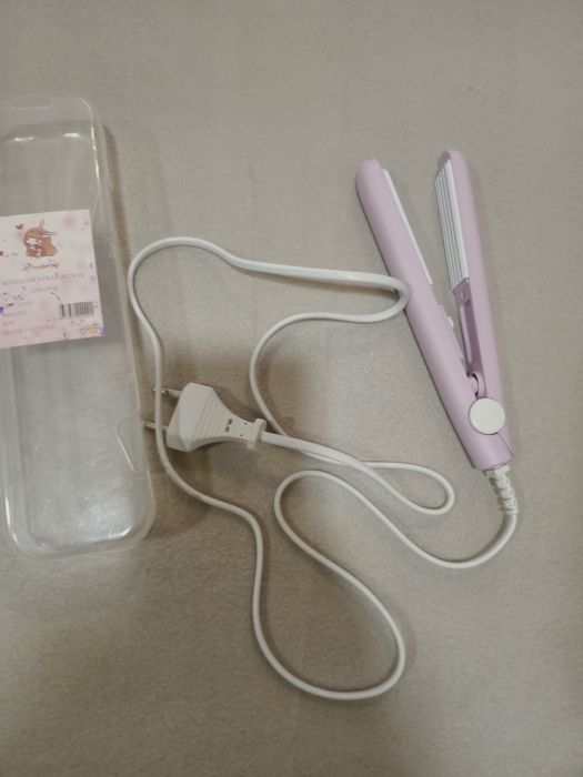 Мініщипці для волосся гофре утюжок