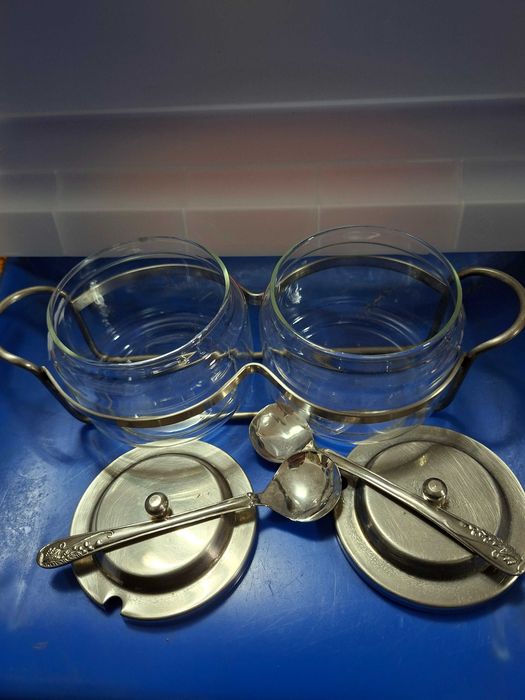 Molheira ou açucareiro de inox