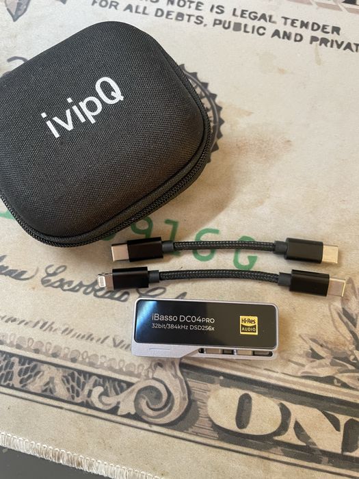 iBasso DC04 Pro ЦАП / USB DAC / підсилювач для навушників (Type-C, 4.4 + 3.5)
