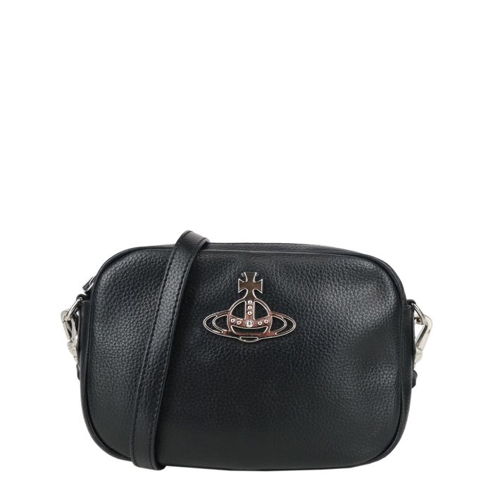 Vivienne Westwood Damska torebka na ramię Czarna torebka crossbody Mała ACS5774