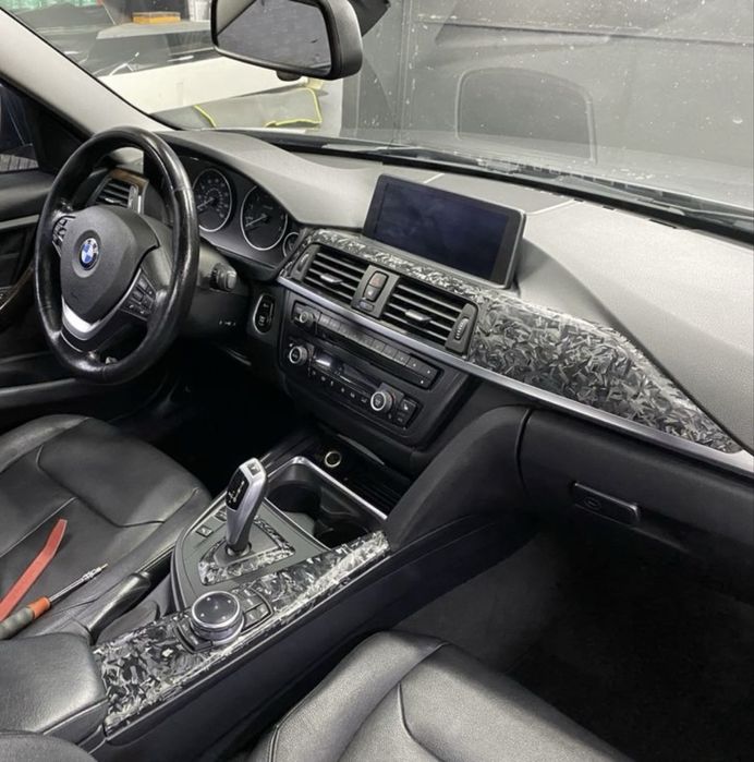 Плівка під кований ломаний карбон самоклеюча супер глянець СONGSHANG