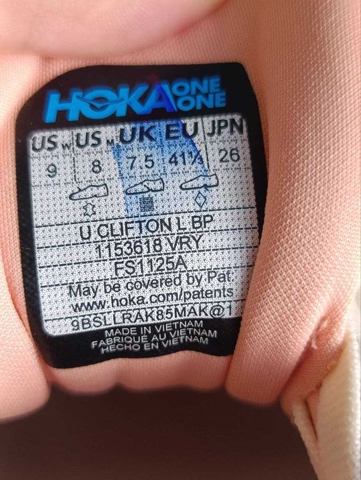 Кросівки Хока Hoka Clifton L 41 1/3 26см. Оригінал