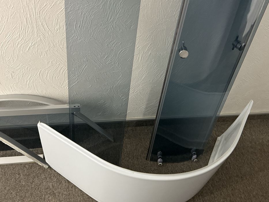 Душова кабіна б/в 80 см з глибоким піддоном 2 шт