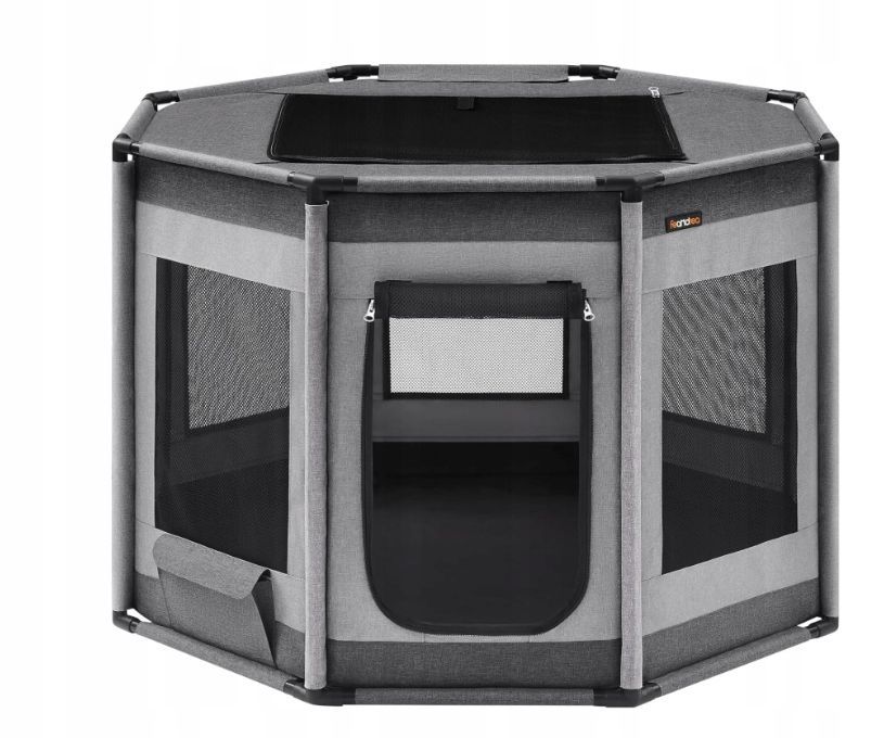 Wybieg Dla Zwierząt Z Tkaniny  Xl 112 X 112 X 76Cm Feandrea Pdc006G01