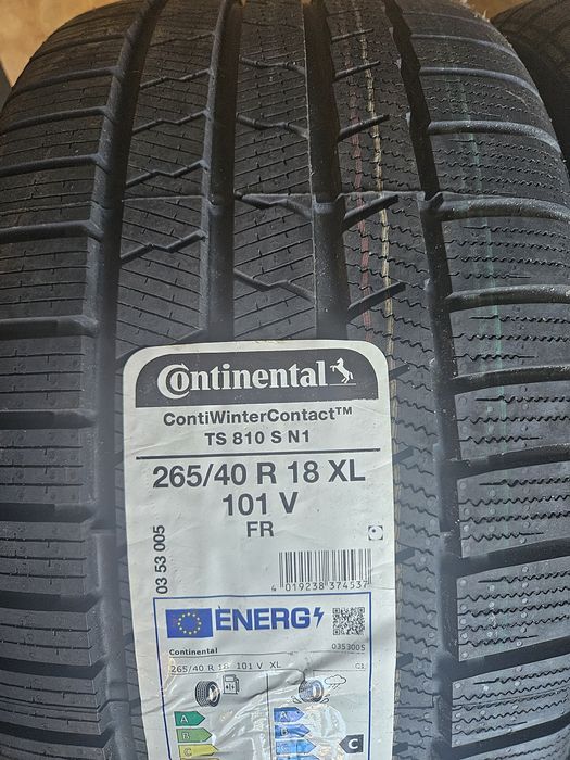 Opony zimowe 265/40/18 continental t810 a