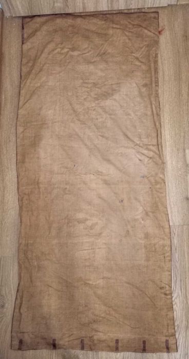 Chiński Haft Tkanina Jedwabna 19 wiek