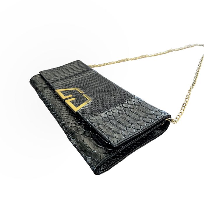 Torebka Gucci g night python clutch Oryginał