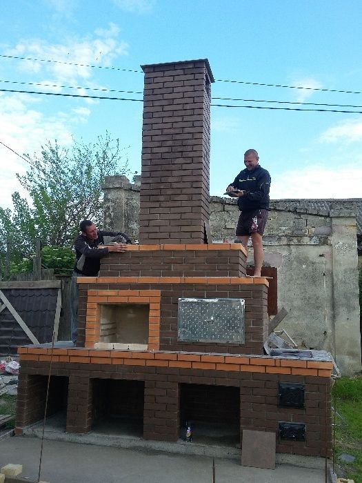 Мангалы с кирпича.