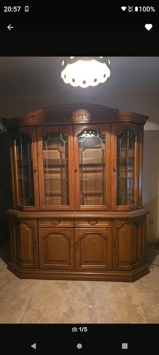 Продам сервант, креденс,вітрина дубова з Німеччини