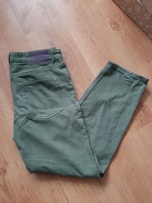 Bershka eur38, spodnie jeansy dżinsowe męskie, Pas 42cm