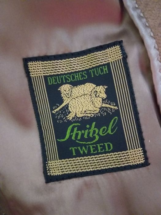 Пальто Шерстяное TWEED в стиле хипстер ретро