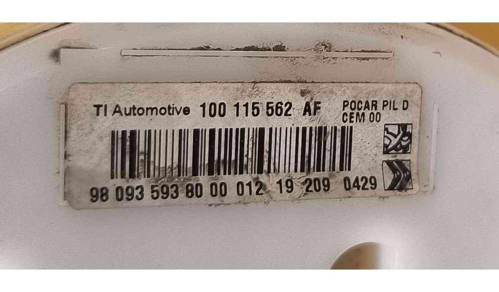 Boia Combustível 9809359380 - PEUGEOT RIFTER