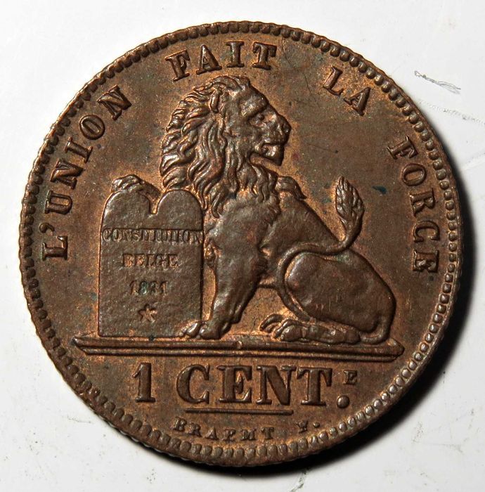 Belgica - 1 Cent 1902 / Soberba