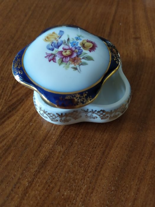 Вінтажна порцелянова шкатулочка для прикрас PM Martinroda Germania