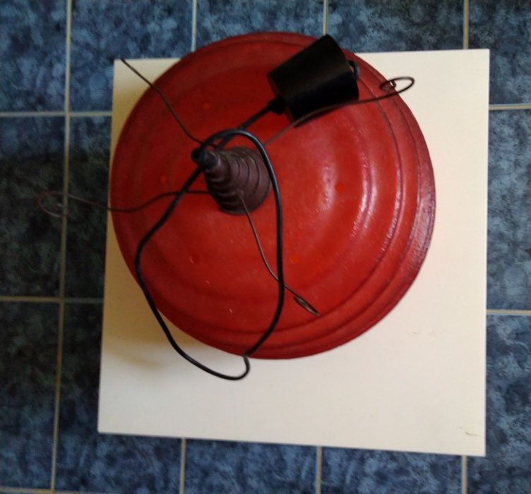 Candeeiro como novo Laranja