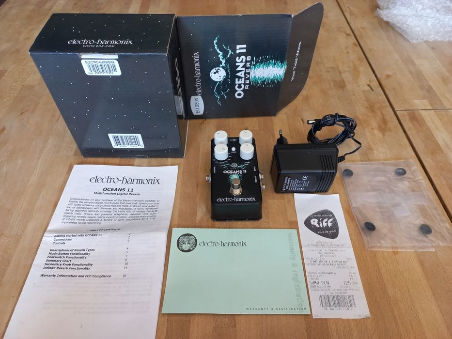Electro Harmonix EHX Oceans 11 Reverb