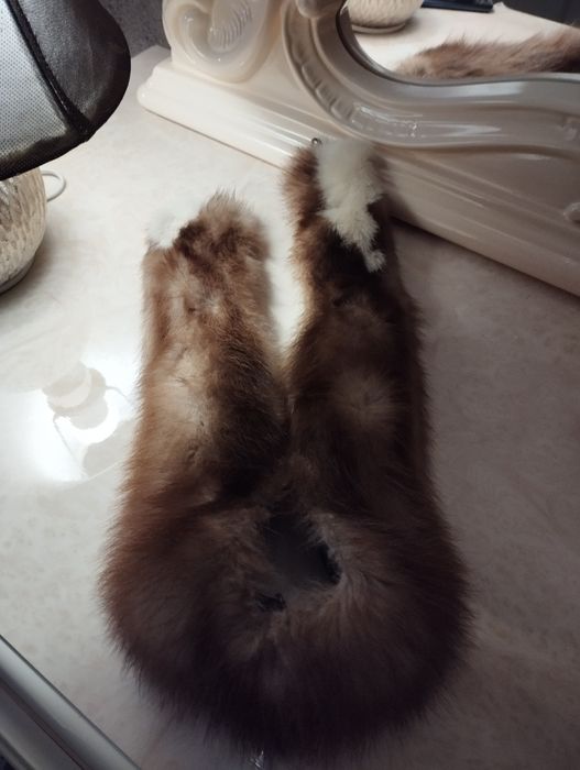 Мех куниця - воротник