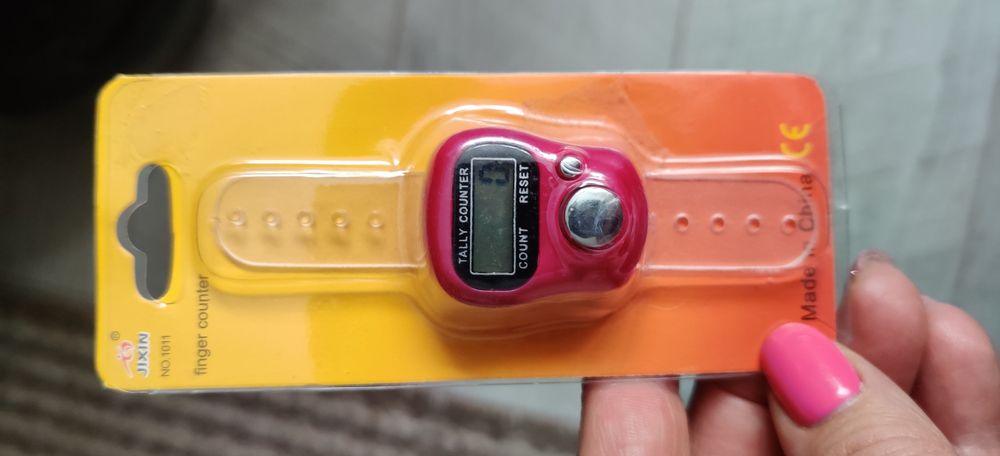 Прилад для рахування рядків при ручному вязанні