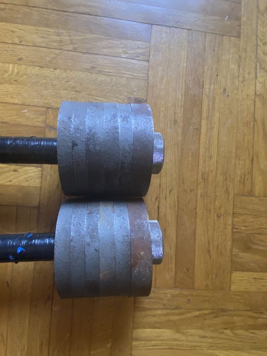 2 гантели по 16кг