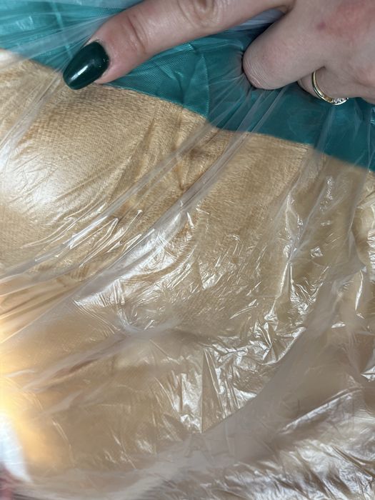 Legowisko dla psa zielone nowe 67x57