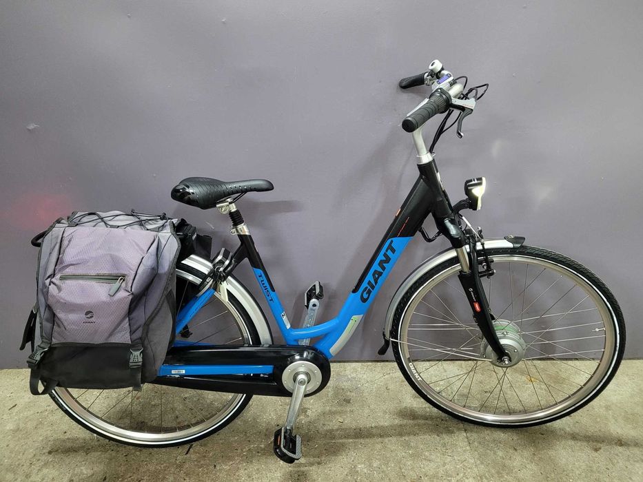 Rower elektryczny GIANT TWIST 2X9 AH BATERIE 18AH Podwójny zasięg 50CM