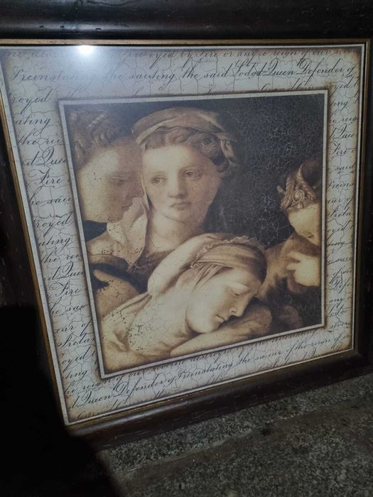 Quadro Antigo - Imagem Evangélica