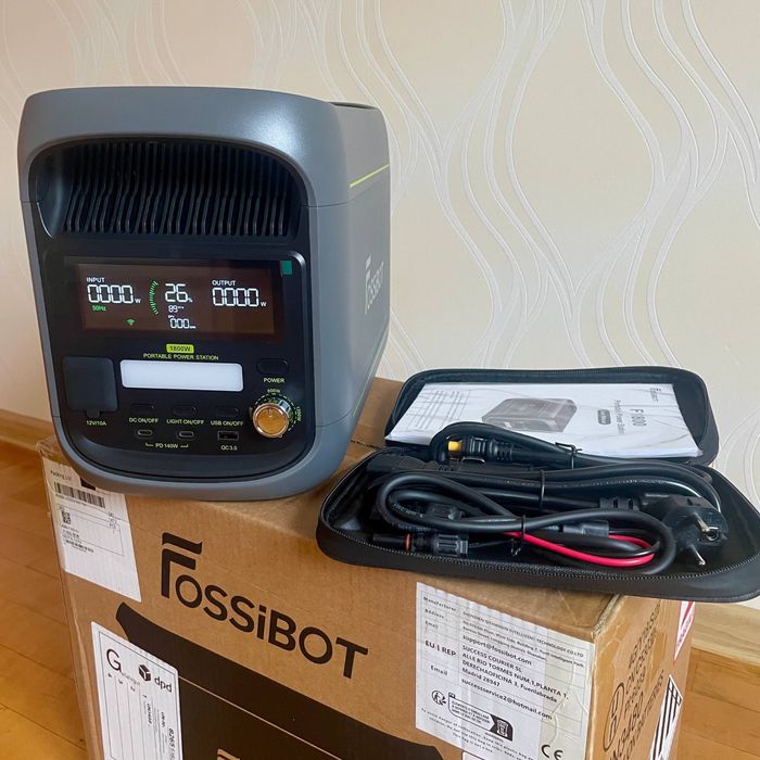 Fossibot F1800 1024Wh — 1800W | LiFePO4 | Швидка зарядка