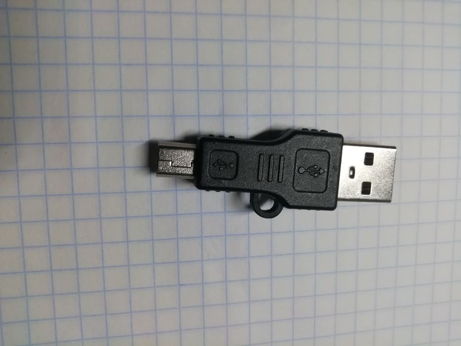 Переходник с USB на mini USB