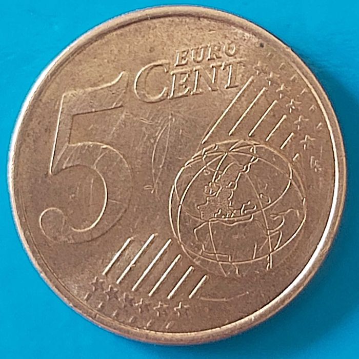 5 Cêntimos de 2021 * D * da Alemanha