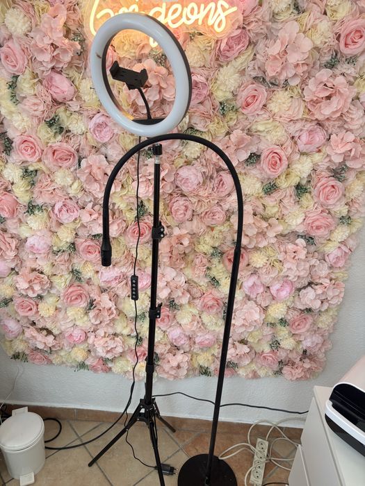 Lampa do przedłużania rzęs UV i lampa Ring
