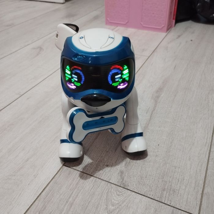 Robopies interaktywny, piłka, kość.