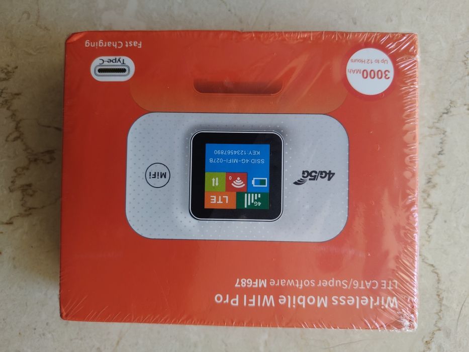 Карманный 4G LTE роутер MF68E/688/687, Qualcomm, 3000mah