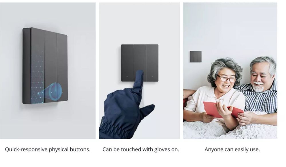 Interruptor sonoff m5 2c novo