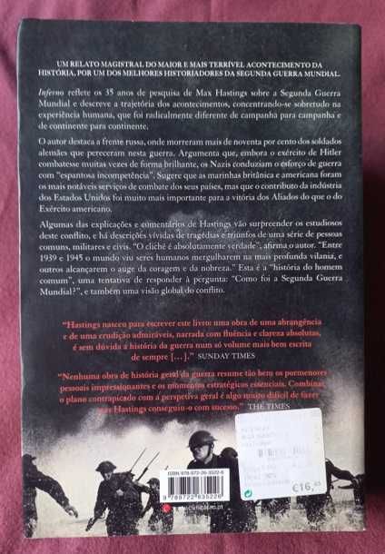 Inferno - Max Hastings (O Mundo em Guerra 1939 a 1945)
