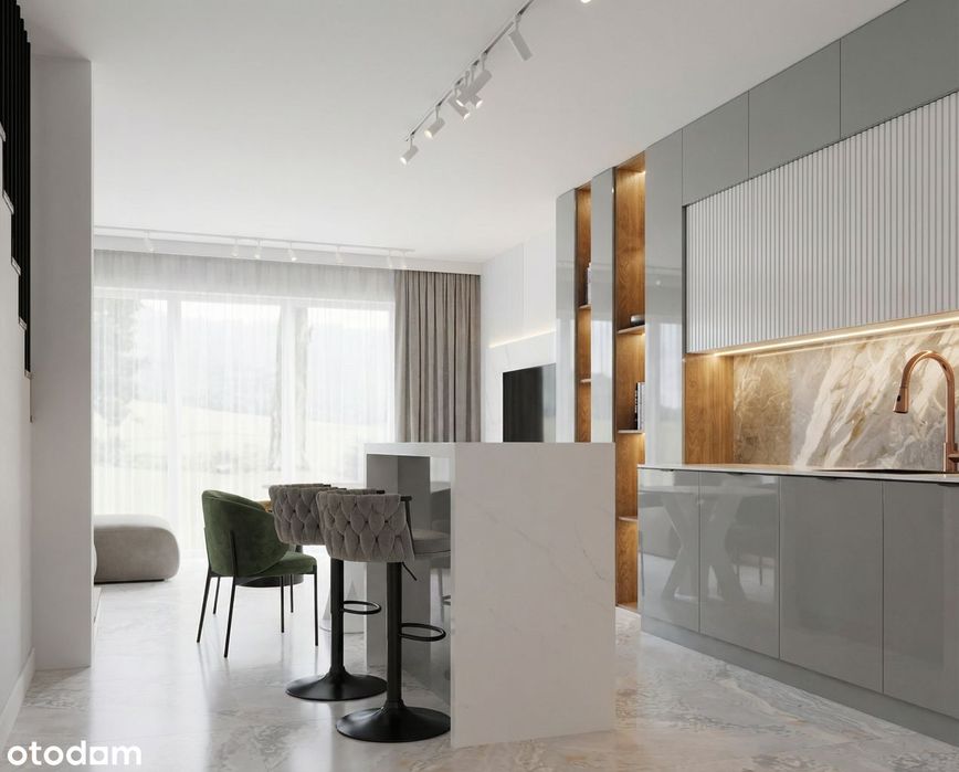 Wykończony segment 107 m² z garażem | Pod klucz | Marki