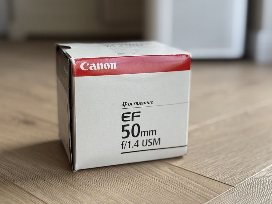 Obiektyw Canon 50 1.4 USM UV okazja zestaw EF