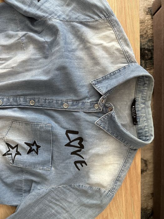 Jeansowa koszula damska