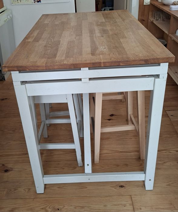 Mesa\Ilha de cozinha em madeira