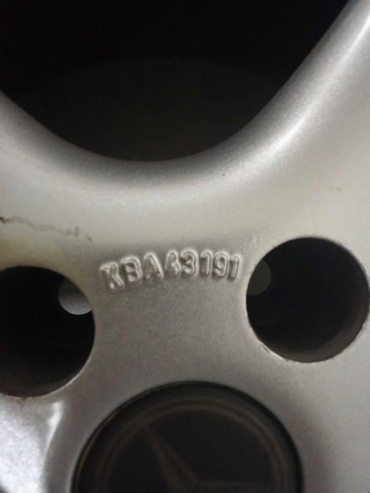 4 Jantes 15'' Mercedes 190