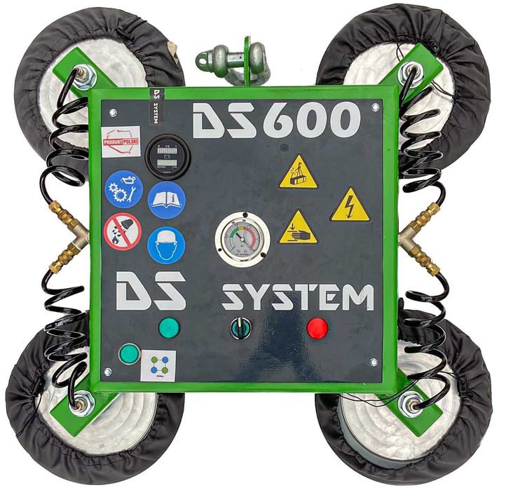CHWYTAK PRÓŻNIOWY do szkła i okien DS 600 MINI - 350 kg