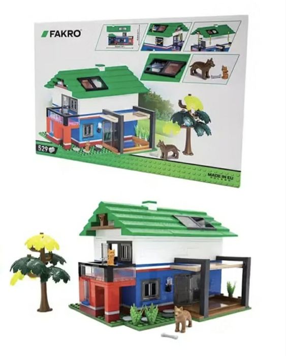 Lego Fakro NOVO Cobi 529 peças