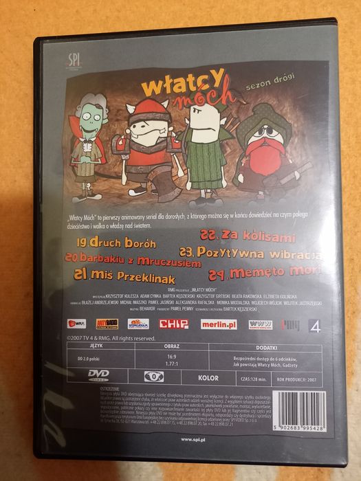 Sprzedam film DVD Wlatcy Móch sezon drugi 19-29 Bez Cenzury