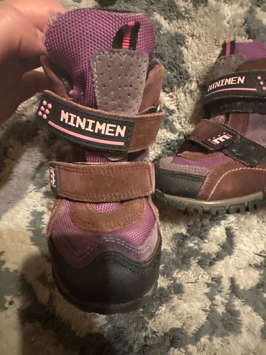 Черевики теплі для дівчинки