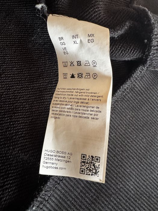 Чорне худі Hugo Boss XL