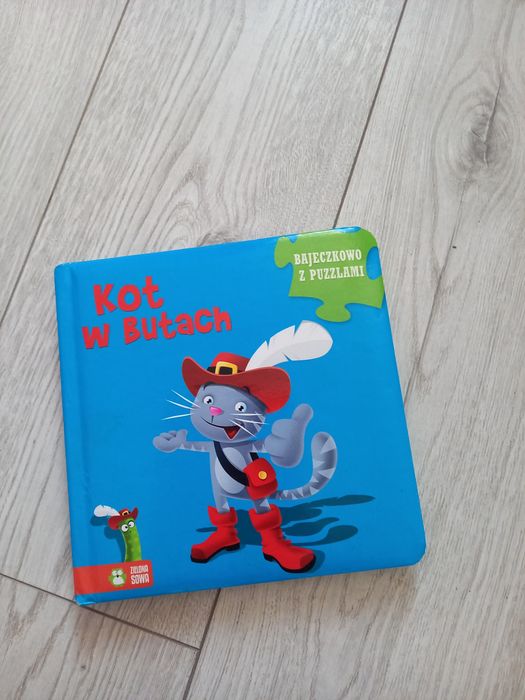 Książeczka dla dziecka z puzzlami