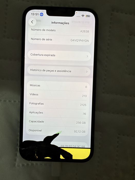MotherBoard iPhone 13 PRO 256GB