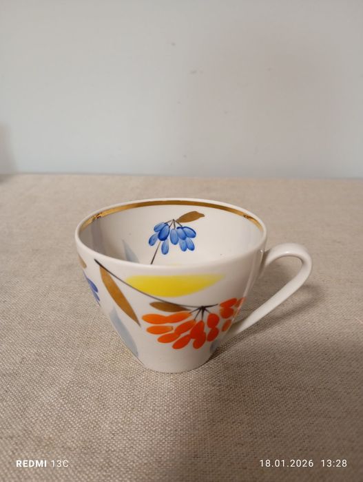 Чашки, молочник. Винтаж 60е